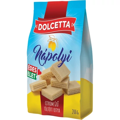 Dolcetta Nápolyi 200G Citrom