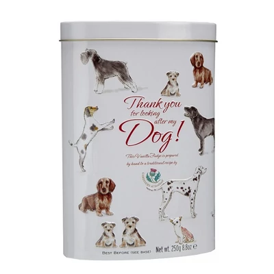 Gardiners 250G Thank You Dog! Fémdoboz /Vanília Ízű Puhakaramell/