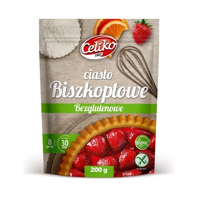 Celiko Piskóta Lisztkeverék 200G Glutén Mentes,Vegán