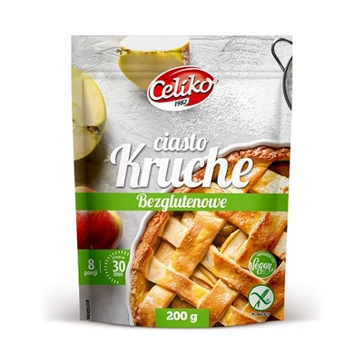 Celiko Omlós Sütemény  Lisztkeverék 200G Glutén Mentes,Vegán