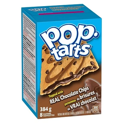 Kellogg's 384G Pop Tarts Frosted Chocolate Chip