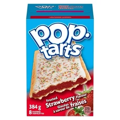 Kellogg's 384G Pop Tarts Frosted Strawberry