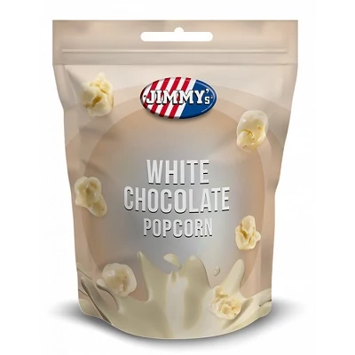 Jimmy's Chocolate Popcorn 120G White