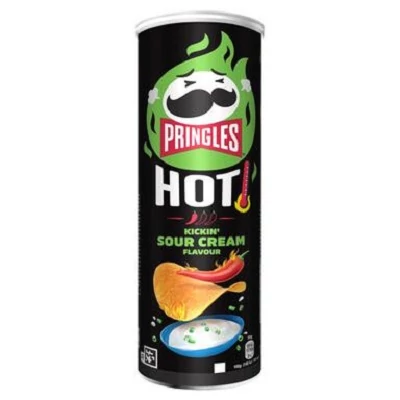 Pringles 160G Hot Kickin' Sour Cream