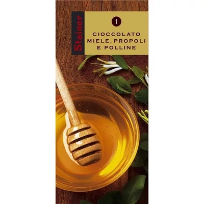 Stainer 50G Tejcsokoládé Mézzel és Propolisszal
