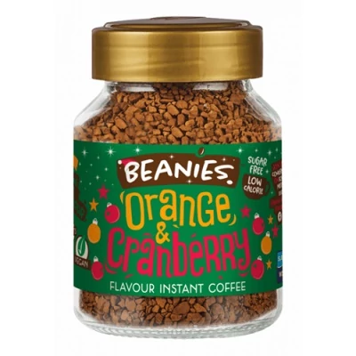 Beanies Ízesített Instant Kávé 50G Orange&Cranberry