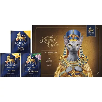 Richard Royal 18G Boríték Válogatás Tea Cats Szfinx