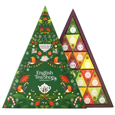ETS 25 Adventi Bio Teakalendárium - Tringular Zöld /64596/
