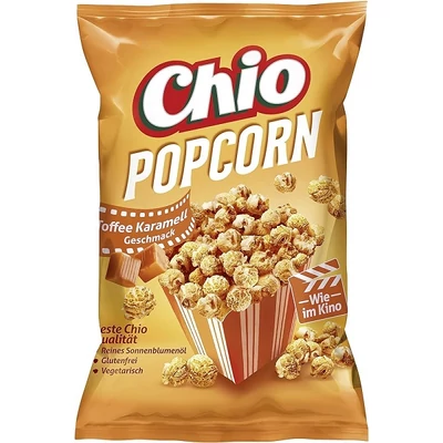 Chio Popcorn Toffee Karamell 120G