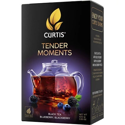 Curtis Tender Moments 100g Fekete Szálas Tea