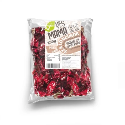 Szaloncukor 250G Yesmama Brownie Glutén-laktóz-cukormentes