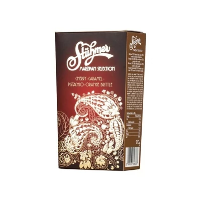 Stühmer 170G Marcipán válogatás meggy-karamell-pisztácia-narancs
