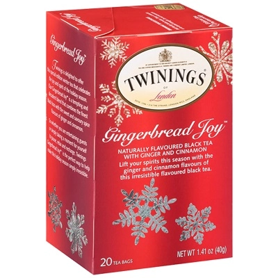 Twinings Gingerbriad Joy-Gyömbér Faháj 40G