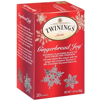 Twinings Gingerbread Joy-Gyömbér Fahéj 40G