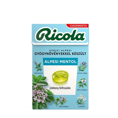 Ricola 40G Alpesi Mentol