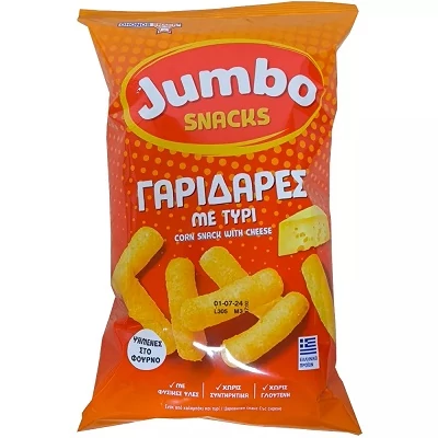 Jumbo Kukorica Snack Sajttal 85G - Gluténmentes
