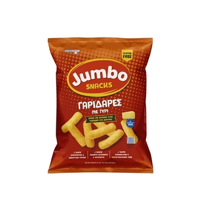 Jumbo Kukorica Snack Sajttal 85G - Gluténmentes