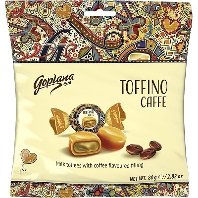 Toffino Caffe Karamella kávé ízű krém. tölt. (Goplana) 80G