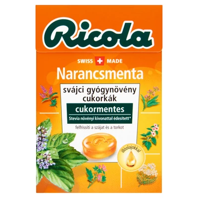 Ricola 40G Narancsmenta