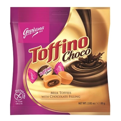 Toffino Choco Karamella csok. krém. tölt. (Goplana) 80G