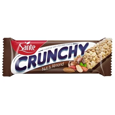 Sante Crunchy 40G Müzliszelet Mogyorós-Mandulás