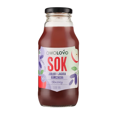 Owolovo 100%-os Gyümölcslé 0,33L Alma-Kék Áfonya