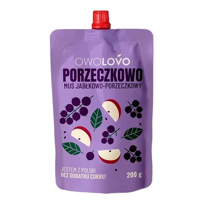 Owolovo Gyümülcspüré 200G Alma-Feketeribizli