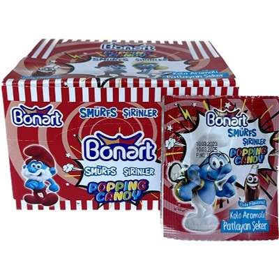 Bonart Smurfs Robbanócukor 4G Cola