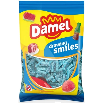 Damel 1Kg Super Sour Raspberry Slice (16024)
