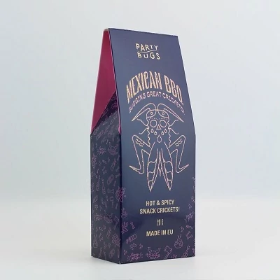 Party Bugs 20G Pirított Tücsök - Mexikói BBQ