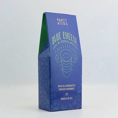 Party Bugs 20G Pirított Lisztkukac - Kéksajt