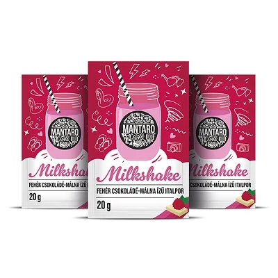Mantaro 20G Milkshake Fehér Csokoládé-Málna