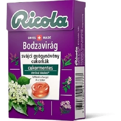 Ricola 50G Bodzavirág