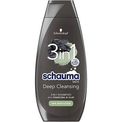 Schauma Men 400Ml 3in1 Deep Cleansing