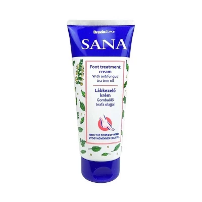 Sana 100Ml Lábkezelő Krém,Gombaölő,Teafaolajjal