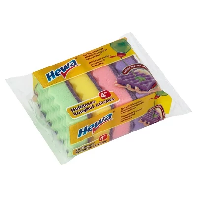 Hewa 4db-os Hullámos Konyhai Szivacs