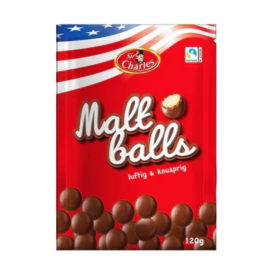 Sir Charles Malt Balls 120G /95531/