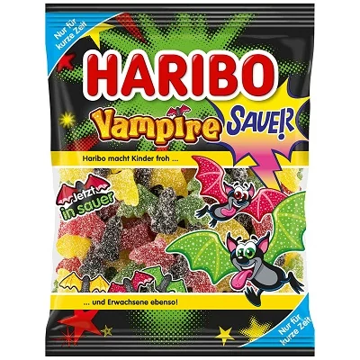 Haribo 175G Vampire Sauer