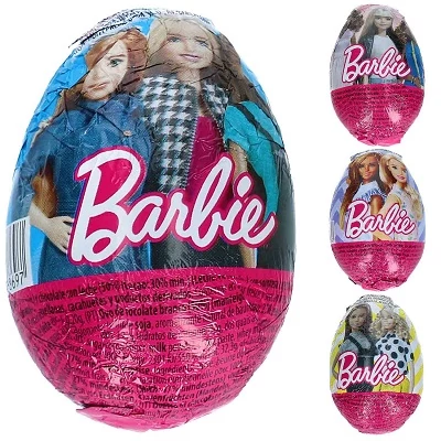 Csokoládé Maxi Tojás Ajándékkal 110G Barbie DOTO0007