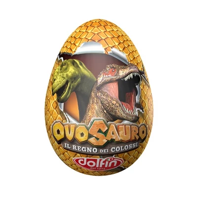 Csokoládé Maxi Tojás Ajándékkal 110G Ovosauro DOTO0010