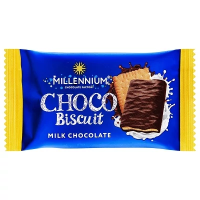 Millennium Biscuits 14G Biscuit In Milk Choco