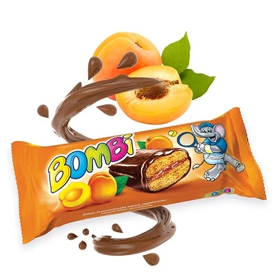 Bombi Star Puszedli 50G Sárgabarack AC