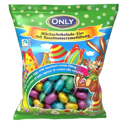 Only 500G Tojás (Tejcsokoládé) Zacskós Kicsi /85883/ 70DB