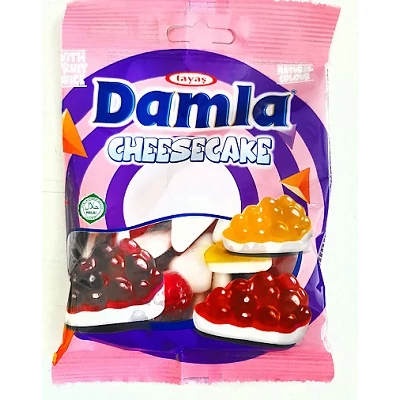 Damla 80G Gummy Cheesecake Vegyes Gumicukor