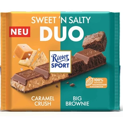 Ritter Sport 218G Édes és Sós Duó