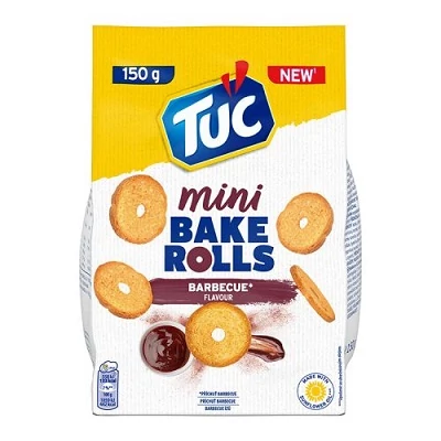 Tuc Mini Bake Rolls 150G Barbecue