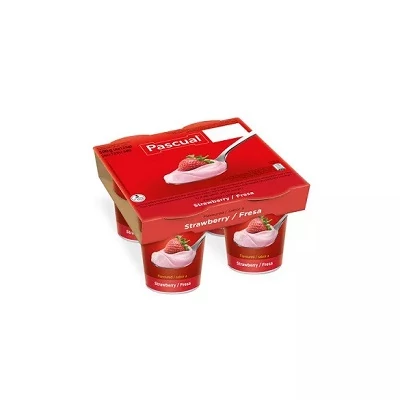 Pascual Joghurt Eper 4x125G
