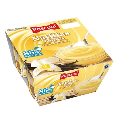 Pascual Puding Vanília 4x125G