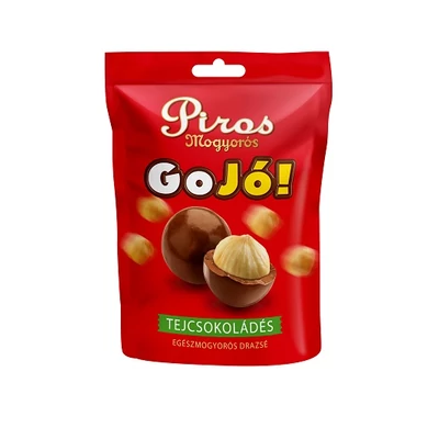 Piros Mogyorós 80G GoJó! tej