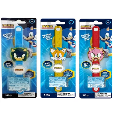 Sonic Blinking Bracelet with spinner 9G